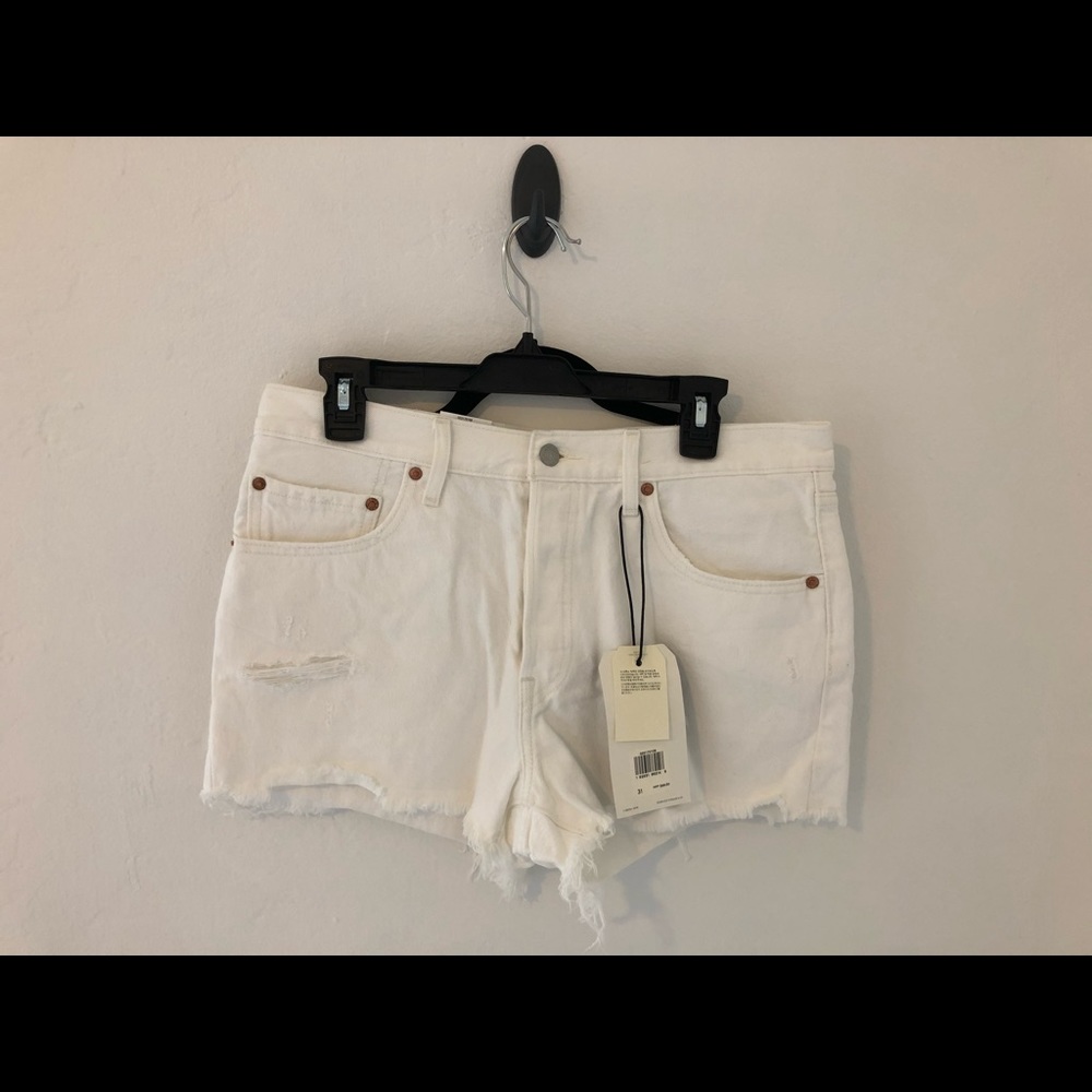 BRAND NEW White Wedgie Shorts